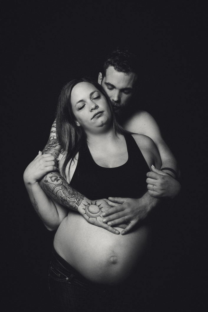 Photographe de grossesse et de naissance maternité - Haute-Savoie - Annecy - Minzier - Genève