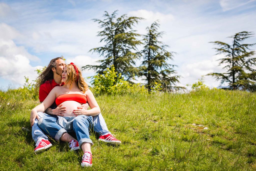 Photographe de grossesse et maternité - Haute-Savoie 74 - Annecy - Minzier - Chaumont - Genève