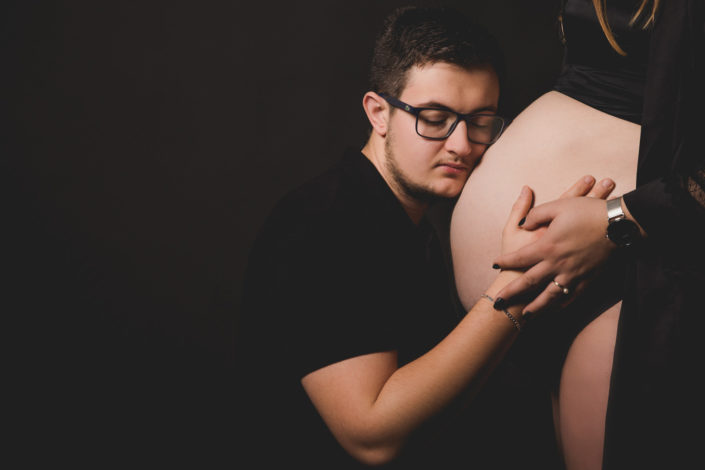 Photographe de grossesse et de naissance maternité - Haute-Savoie - Annecy - Minzier - Genève