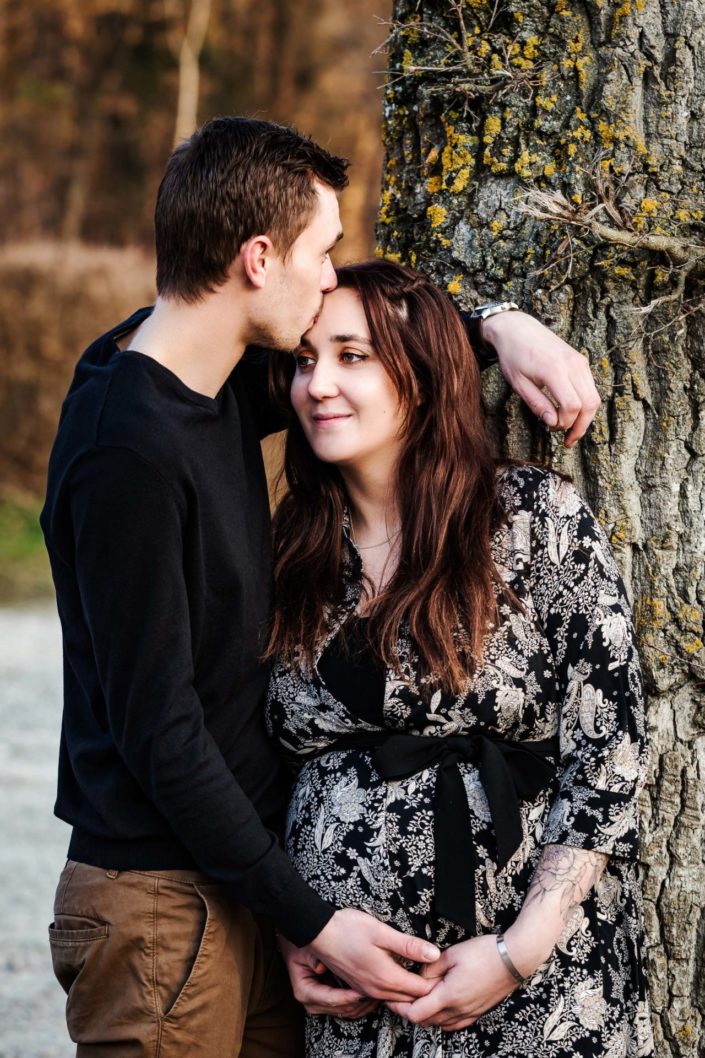 Photographe de grossesse et de naissance maternité - Haute-Savoie - Annecy - Minzier - Genève