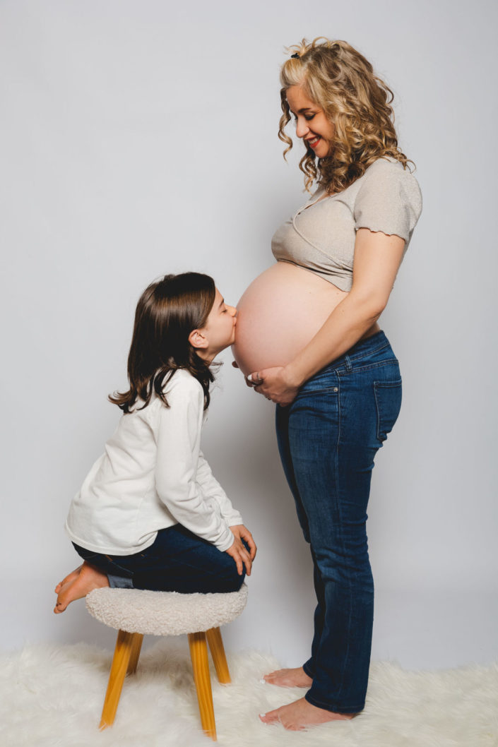 Photographe de grossesse et de naissance maternité - Haute-Savoie - Annecy - Minzier - Genève