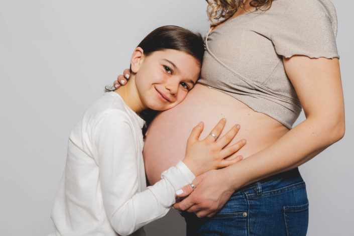 Photographe de grossesse et de naissance maternité - Haute-Savoie - Annecy - Minzier - Genève