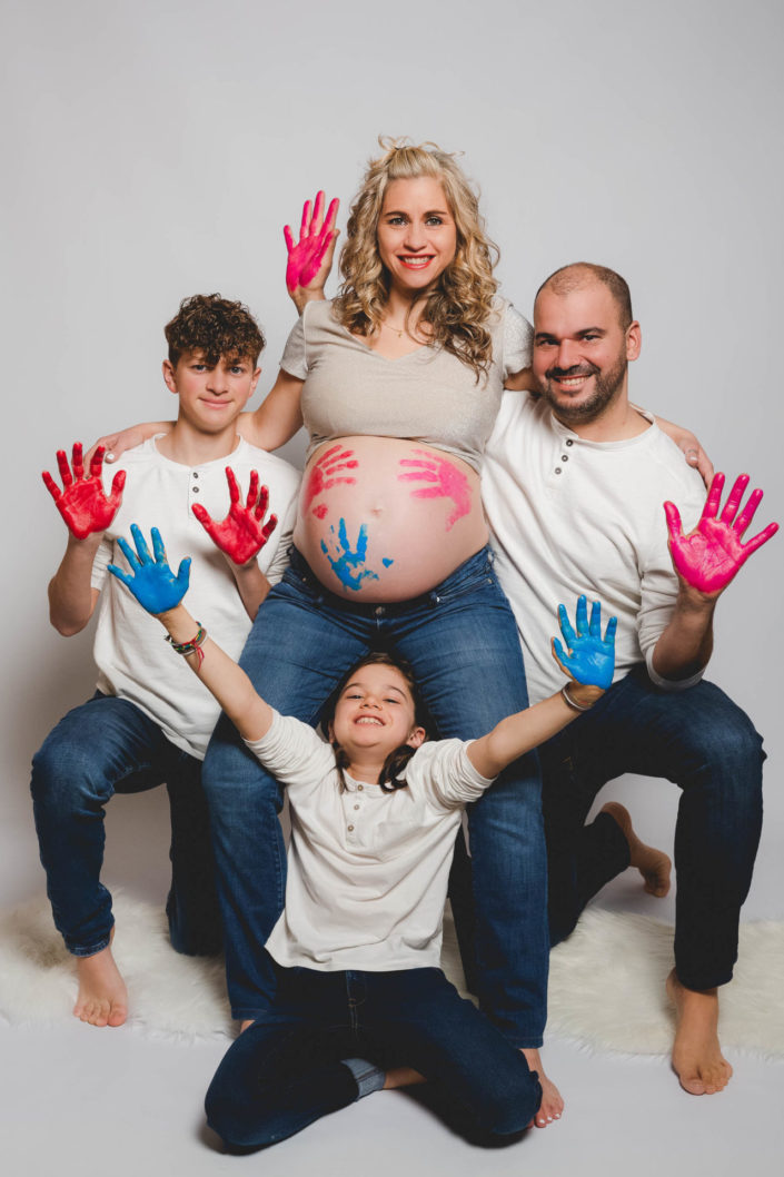 Photographe de grossesse et de naissance maternité - Haute-Savoie - Annecy - Minzier - Genève