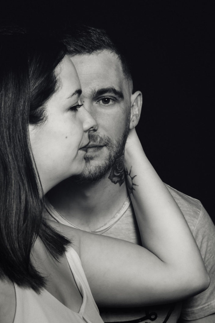 Photos de couple - photographe portrait Minzier Genève Haute Savoie